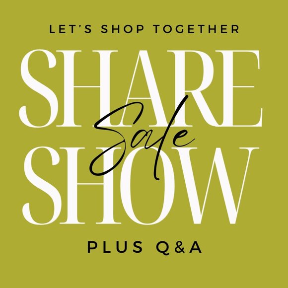 LET'S SHOP TOGETHER SHARE SHOW - NO THEME - Q&A WITH HOST - Picture 1 of 1